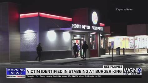 Man stabbed to death at Burger King in Des Plaines identified; police still searching for suspect